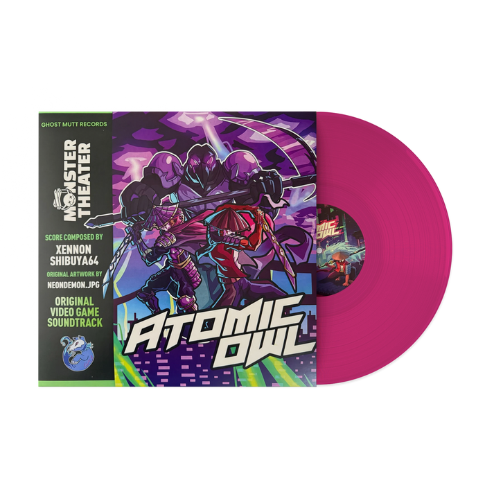 Atomic Owl OST Selections - Xennon & Shibuya64 (1xLP Vinyl Record)