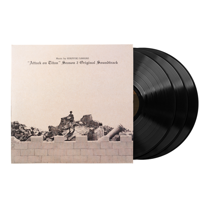 Attack on Titan Season 2 (Original Soundtrack) - Hiroyuki Sawano (3xLP Vinyl Record)