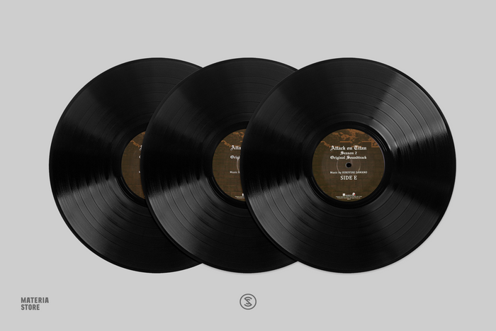 Attack on Titan Season 2 (Original Soundtrack) - Hiroyuki Sawano (3xLP Vinyl Record)