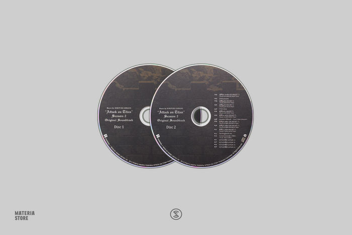 Attack on Titan Season 2 (Original Soundtrack) - Hiroyuki Sawano (Compact Disc)