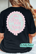#B25 DTF Print- Bless Your Heart- Front and Back Match