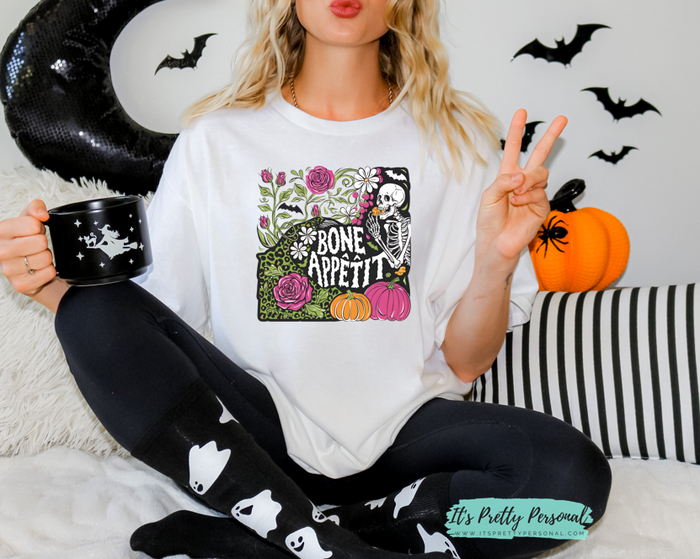 #B30 DTF Print- Spooky Bone Appetit