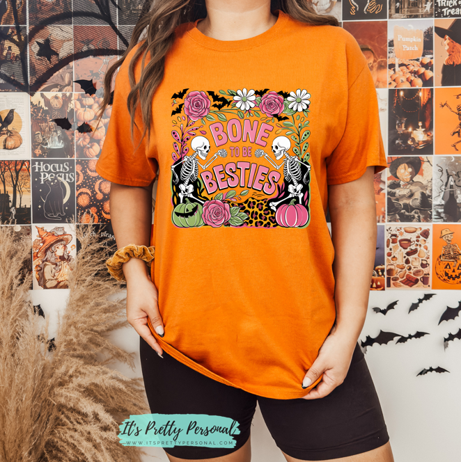 #B31 DTF Print- Spooky Bone To Be Besties