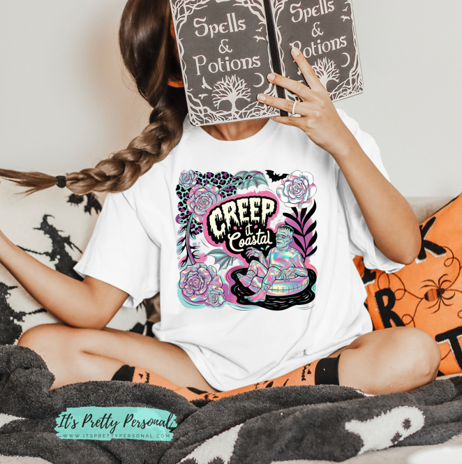 #B33 DTF Print- Spooky Creep It Coastal