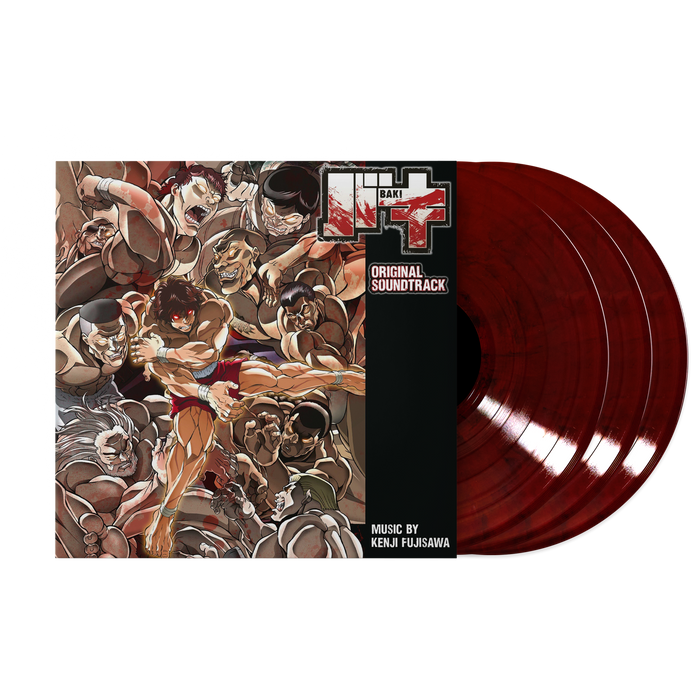 Baki (Original Soundtrack) - Kenji Fujisawa (3xLP Vinyl Record)