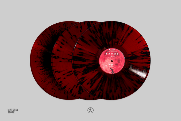 Beastars - Season 1 (Original Soundtrack) - Satoru Kosaki [Materia Exclusive Blood Red Variant] (3xLP Vinyl Record)