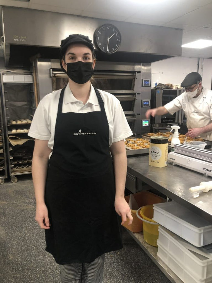 Big River Bakery Logo Apron