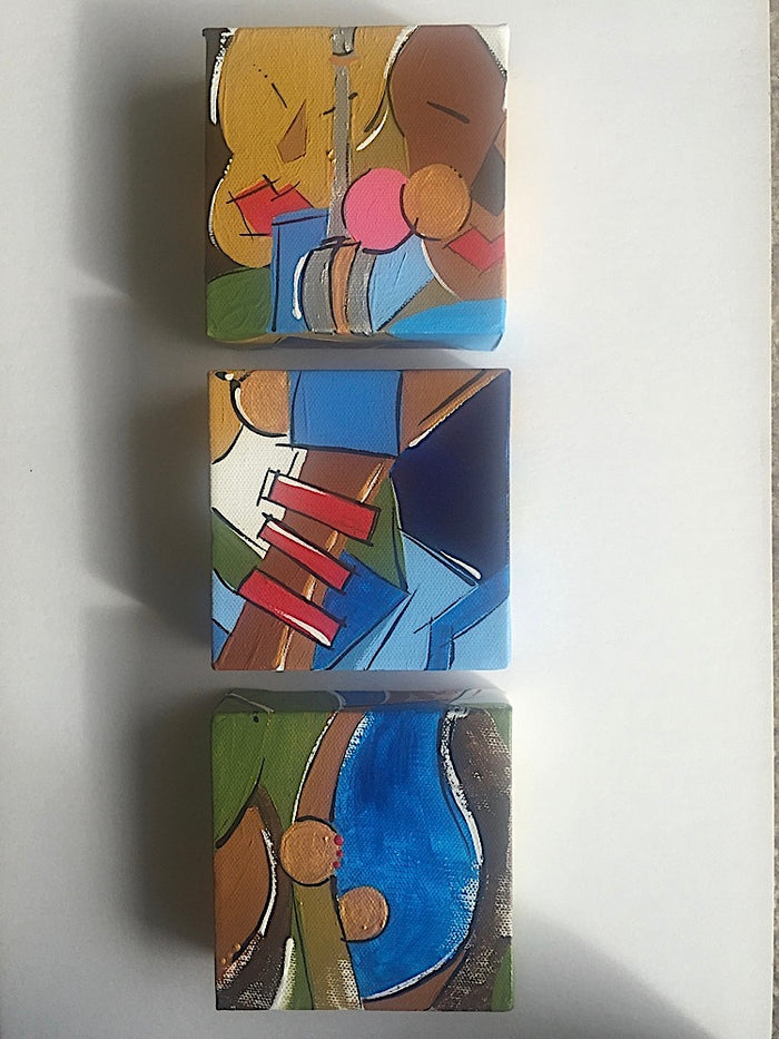 Bits 'n Pieces Canvas Series | Jazz Singer
