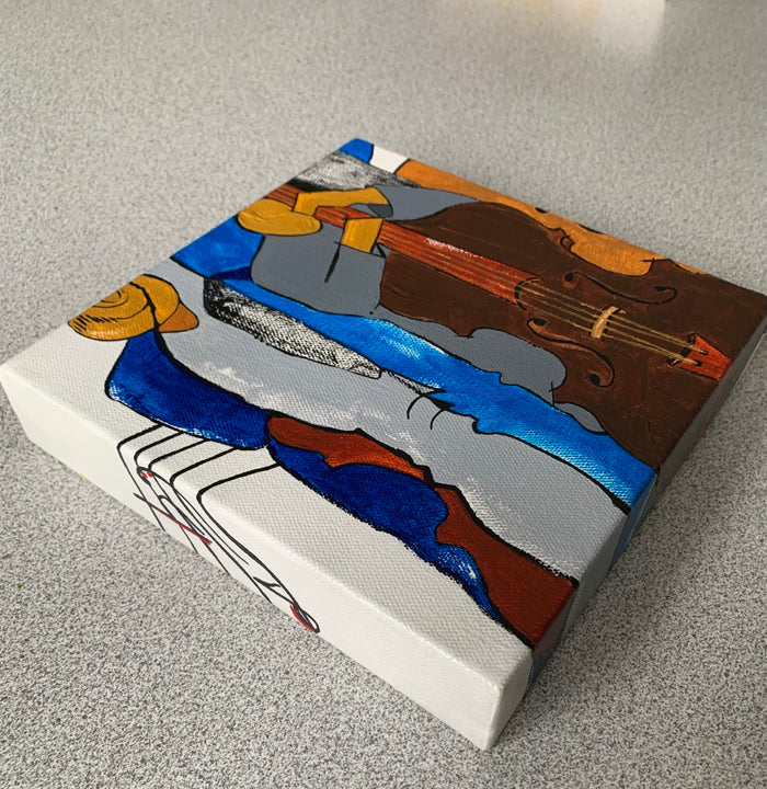 Bits 'n Pieces on Canvas Series | Bass Player