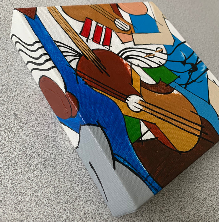 Bits 'n Pieces on Canvas Series | Jazz On My Mind