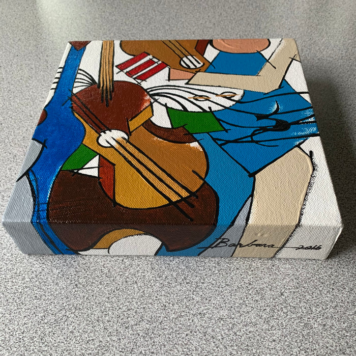 Bits 'n Pieces on Canvas Series | Jazz On My Mind
