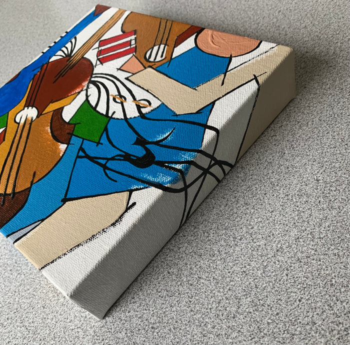 Bits 'n Pieces on Canvas Series | Jazz On My Mind