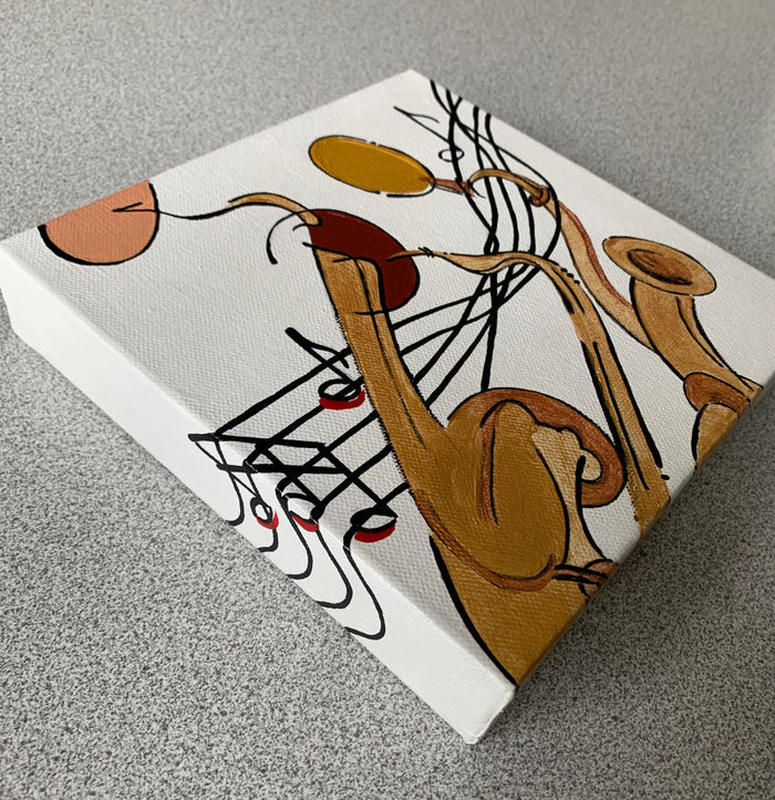 Bits 'n Pieces on Canvas Series | Saxuality