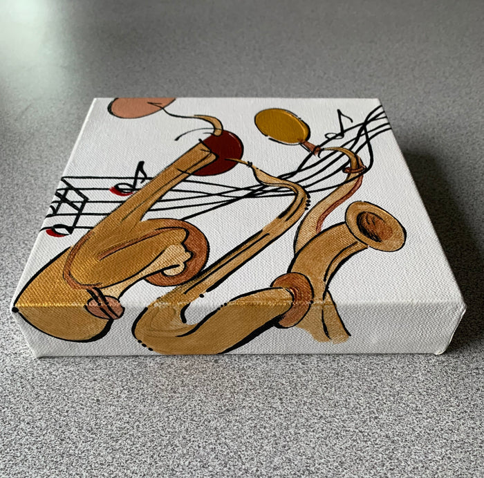 Bits 'n Pieces on Canvas Series | Saxuality