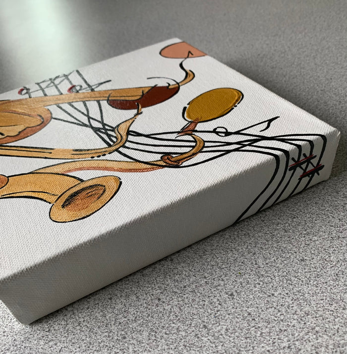 Bits 'n Pieces on Canvas Series | Saxuality