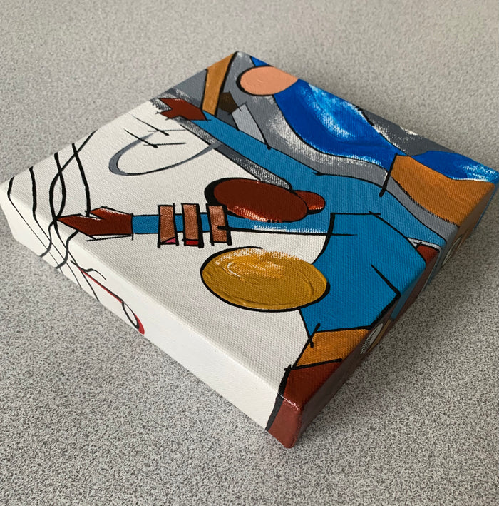 Bits 'n Pieces on Canvas Series | Singin' the Blues