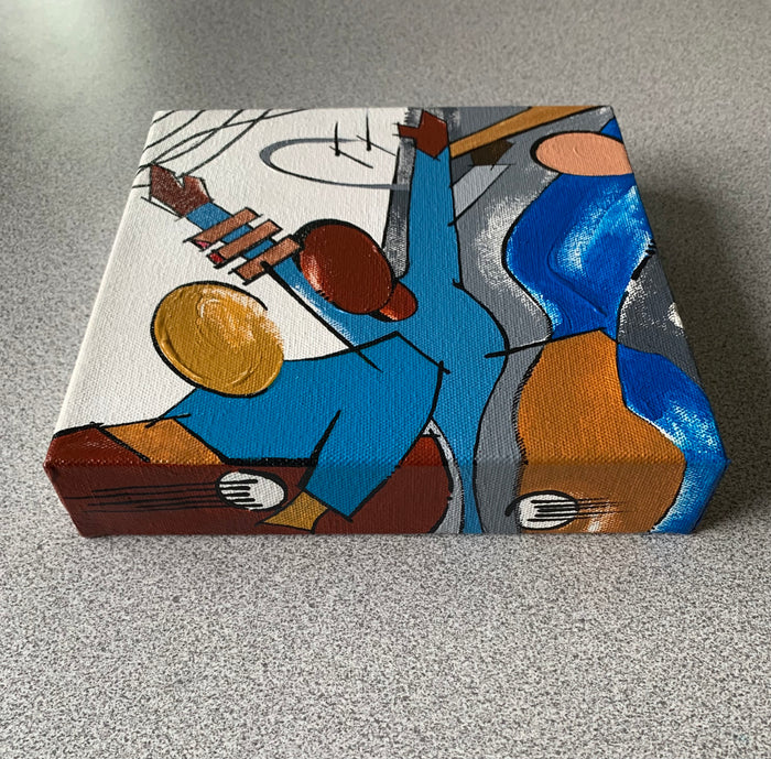 Bits 'n Pieces on Canvas Series | Singin' the Blues