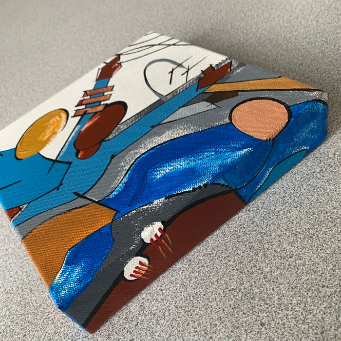 Bits 'n Pieces on Canvas Series | Singin' the Blues
