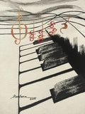 Bits 'n Pieces Series | Piano with Gold