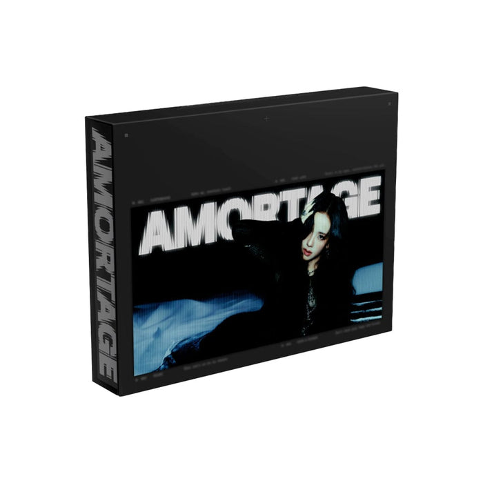 BLACKPINK ALBUM JISOO - AMORTAGE DELUXE EDITION BLACK Ver.