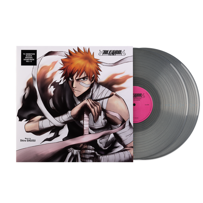 BLEACH (Original Soundtrack) - Shiro SAGISU (2xLP Vinyl Record - Clear)