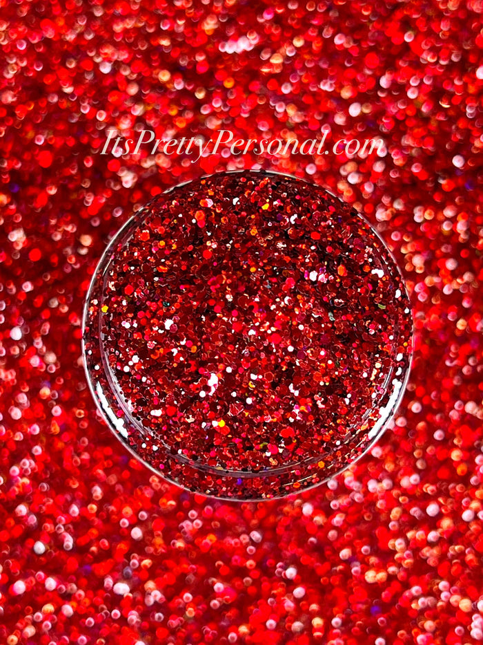 “Blood Bath”- Makers Monthly Box Color Red Holographic