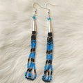 Blue Gold Dangles