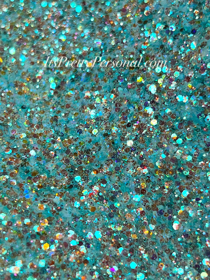 “Blue Lagoon DIAMOND” - Platinum Pastels Collection- Extreme Sparkle  Blue (Maker Color March 2026)