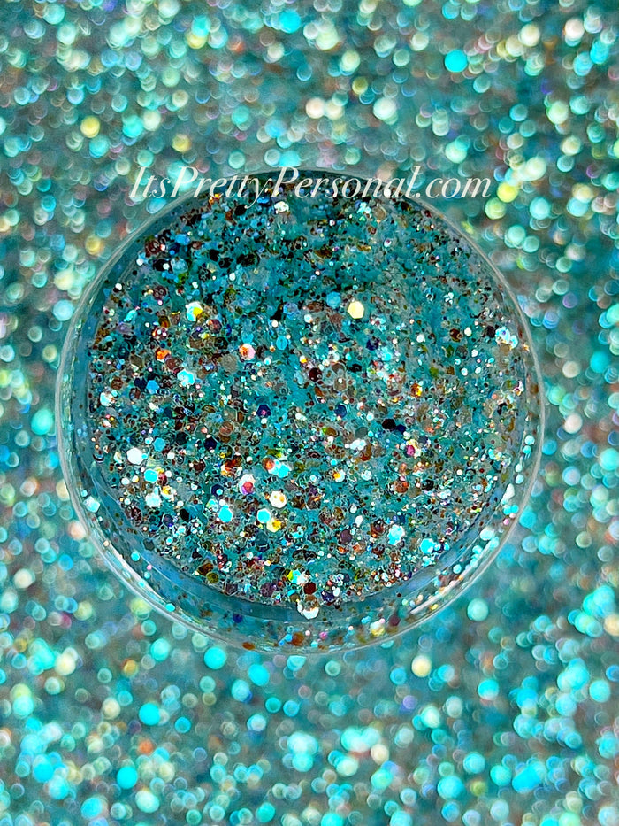 “Blue Lagoon DIAMOND” - Platinum Pastels Collection- Extreme Sparkle  Blue (Maker Color March 2026)