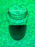 “BLUE Light Show XL”-GLOW Glitter