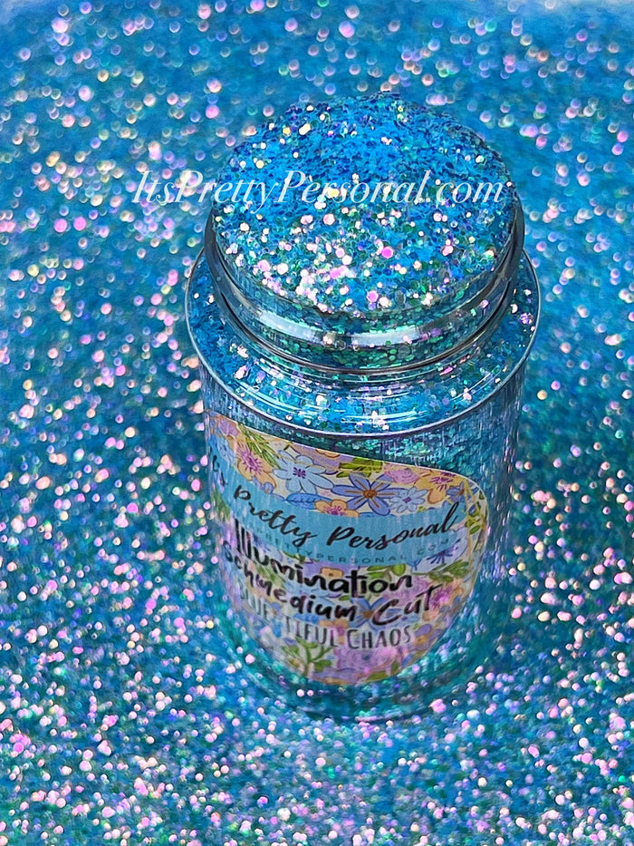 “Blue-tiful Chaos”- SCHMedium Illumination Collection- Blue Periwinkle