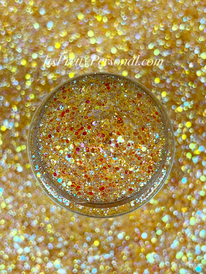 “Buttercream DIAMOND” - Platinum Pastels Collection- Extreme Sparkle Warm Yellow