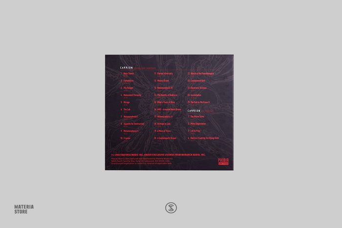 Carrion (Original Game Soundtrack) + The Prime Cuts  - Cris Velasco (Compact Disc)