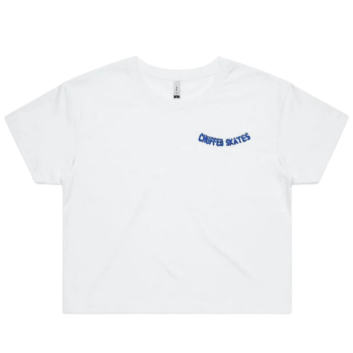 Chuffed - World Go Round Crop Tee