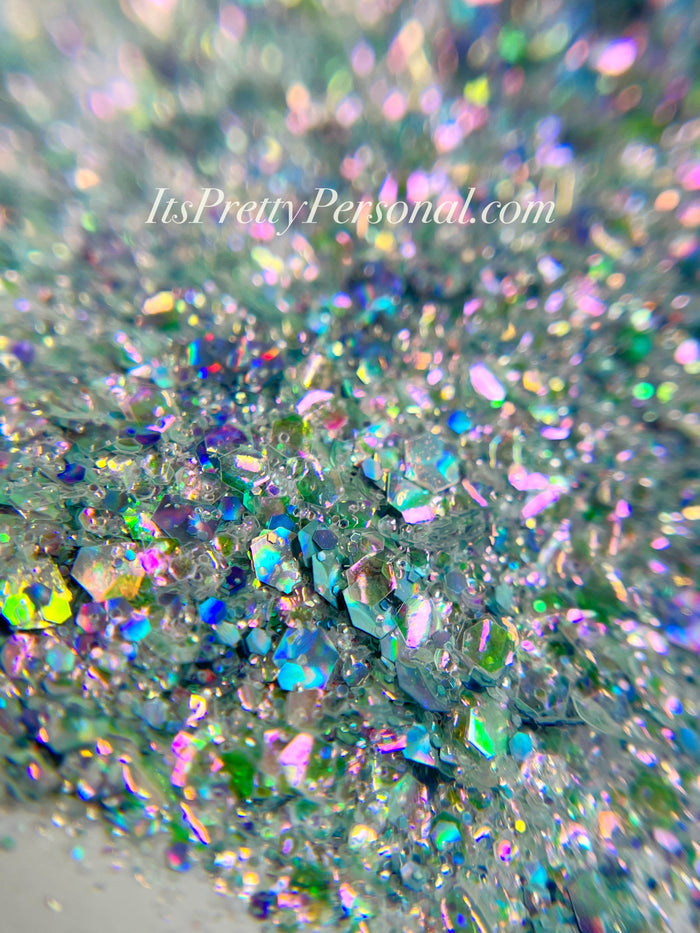 “Cinderelly XL"- Princess Glitter Collection Blue/Silver