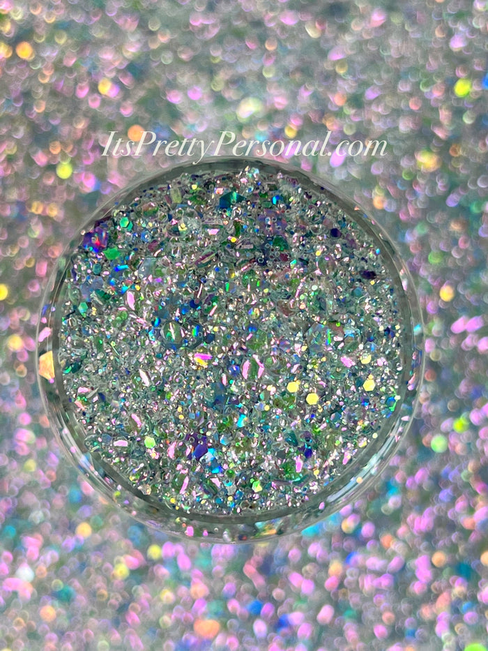“Cinderelly XL"- Princess Glitter Collection Blue/Silver