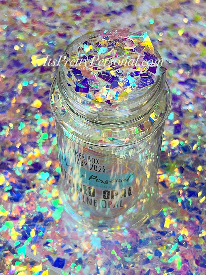 "CLOUD NINE OPAL"- Shattered Opal Glitter (more pink + blue mix)