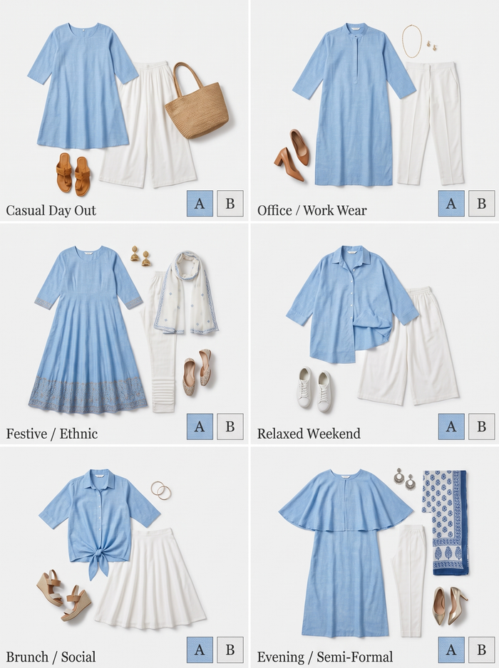 Complete Khadi Fabric Combo - 4.5M