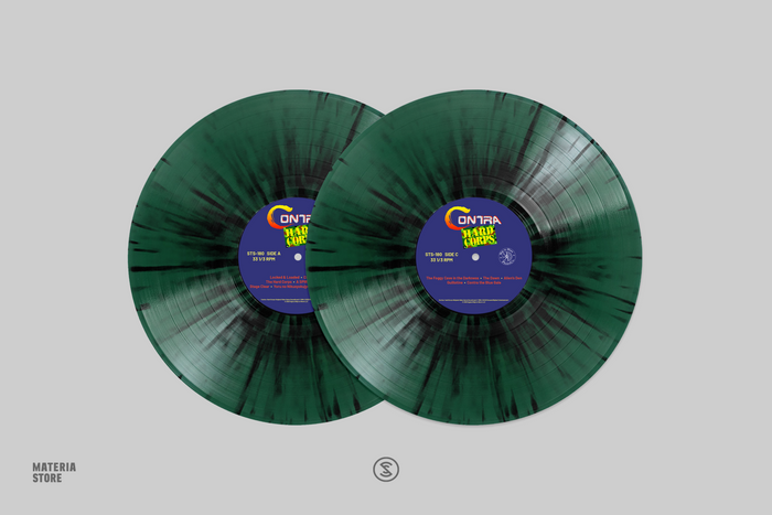 Contra: Hard Corps (Original Video Game Soundtrack) - KONAMI Kukeiha Club (2xLP Vinyl Record) [Materia Exclusive Green/Black Splatter]
