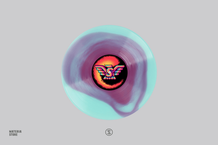 Contra: ReBirth (Original Video Game Soundtrack) - Konami Kukeiha Club (1xLP Vinyl Record) - Cyan and Purple