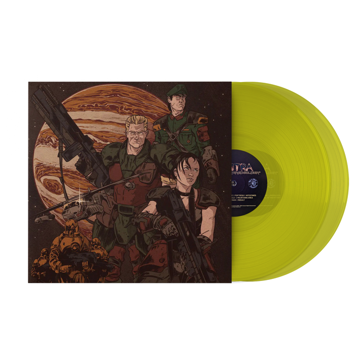 Contra: Shattered Soldier (Original Video Game Soundtrack) - Konami Kukeiha Club (2xLP Yellow Vinyl Record)