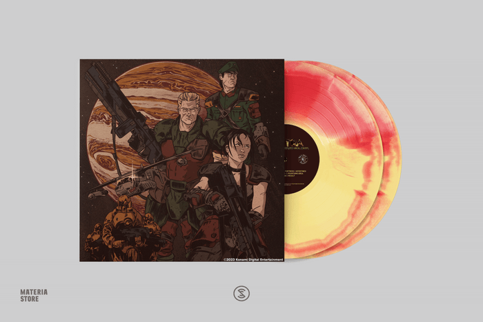Contra: Shattered Soldier (Original Video Game Soundtrack) - Konami Kukeiha Club (2xLP Vinyl Record) - Yellow and Orange