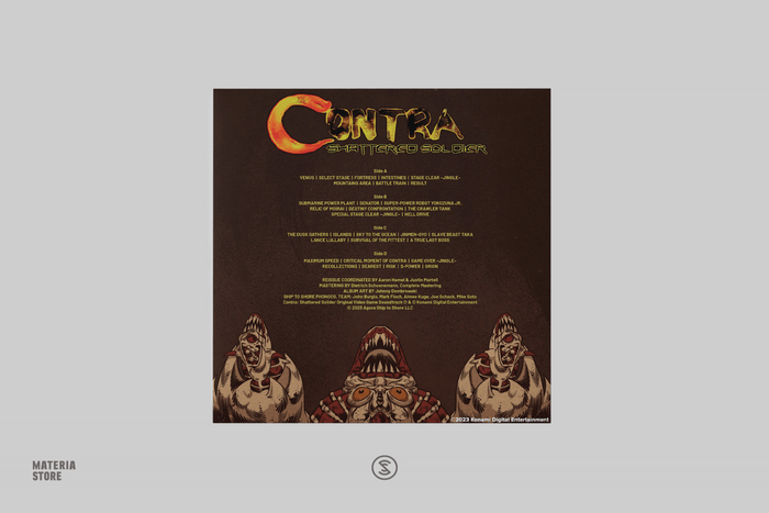 Contra: Shattered Soldier (Original Video Game Soundtrack) - Konami Kukeiha Club (2xLP Vinyl Record) - STS Limited Edition