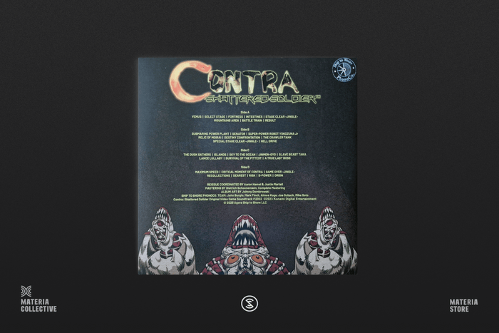 Contra: Shattered Soldier (Original Video Game Soundtrack) - Konami Kukeiha Club (2xLP Yellow Vinyl Record)