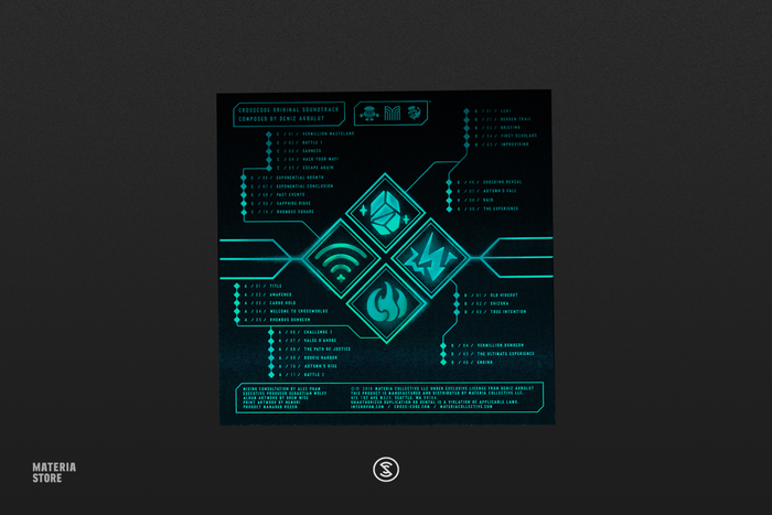 CrossCode (Original Game Soundtrack) - Deniz Akbulut (2xLP Vinyl Record)
