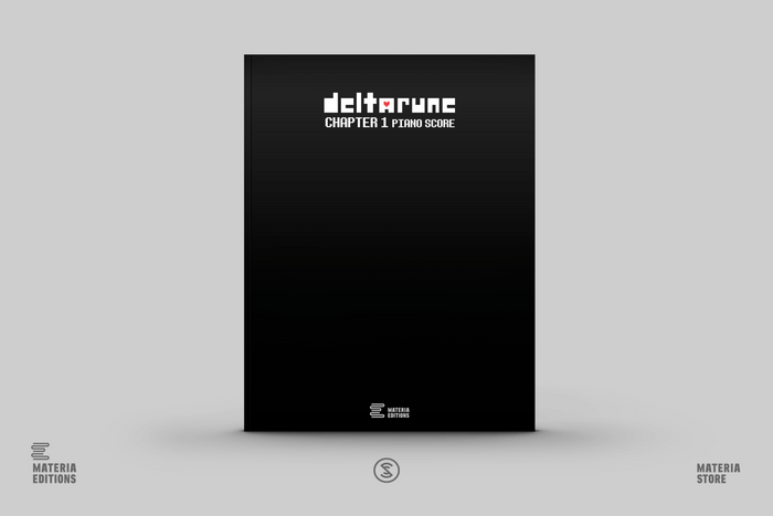 DELTARUNE Chapter 1 Piano Score (Sheet Music Book)