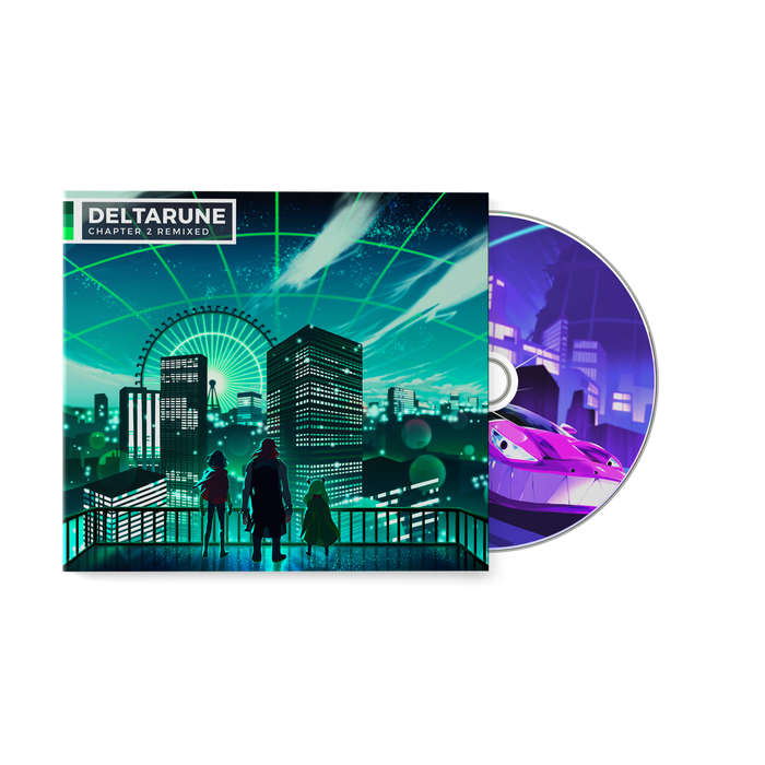 DELTARUNE Chapter 2 Remixed - Firaga & Tiny Waves (Compact Disc)