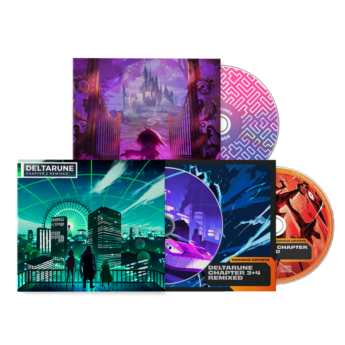 DELTARUNE Chapters 1-4 Remixed Bundle (Compact Disc)