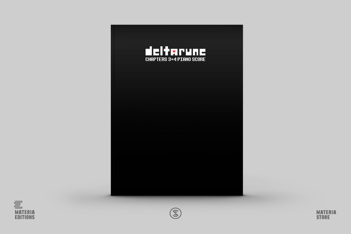 DELTARUNE Chapters 3+4 Piano Score (Sheet Music Book)