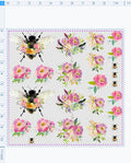 DESIGN #45- Designed By Jessica Flynn- UV DTF Decal Gang Sheet 11”x11”